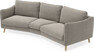Madison - 3-sits soffa svängd, 90 cm - Grön