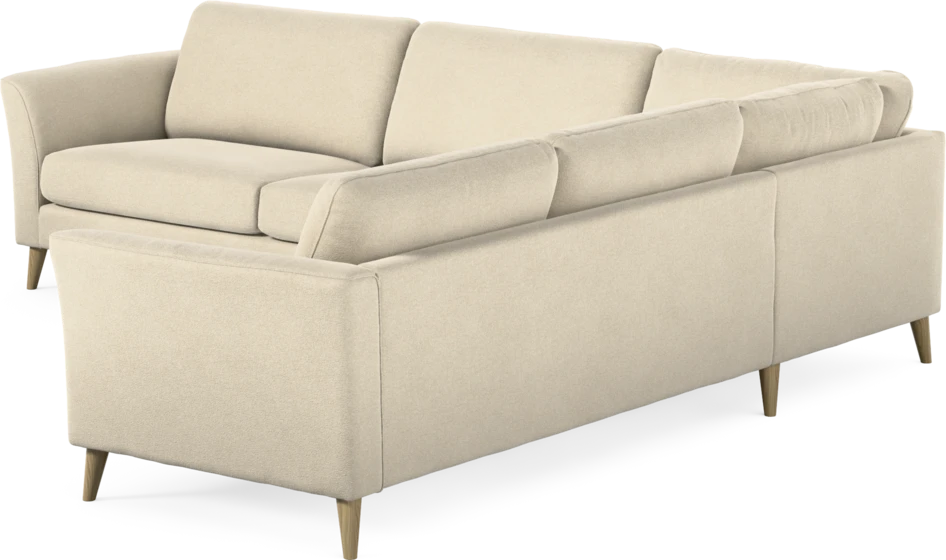Bridge - Hörnsoffa, 3+2-sits - Beige