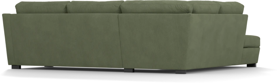 Friday - 2,5-sits soffa med divan vänster - Grön