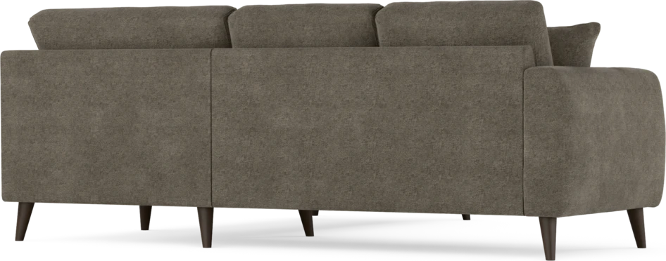 Eden - Hörnsoffa, 2+2-sits - Brun
