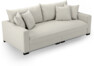 Rossi - 3-sits soffa, hel dyna - Vit