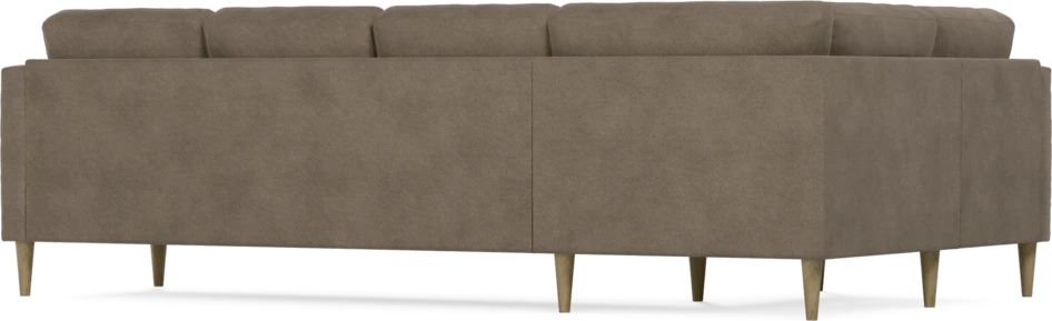 Eden - Hörnsoffa, 1+3-sits - Brun