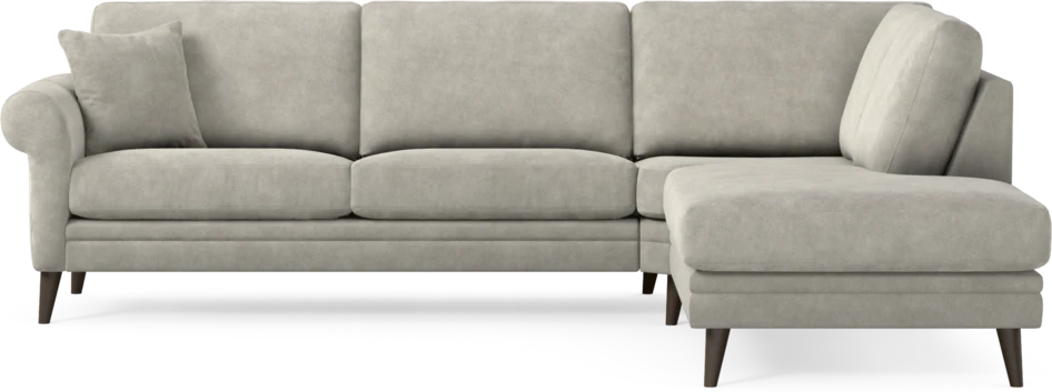 Eden - 2,5-sits soffa med divan - Grå