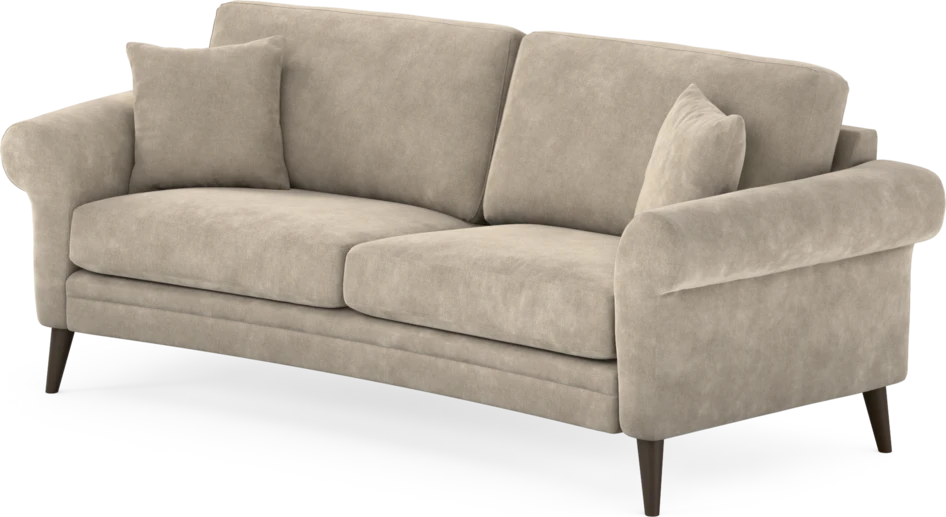 Eden - 2,5-sits soffa svängd - Beige
