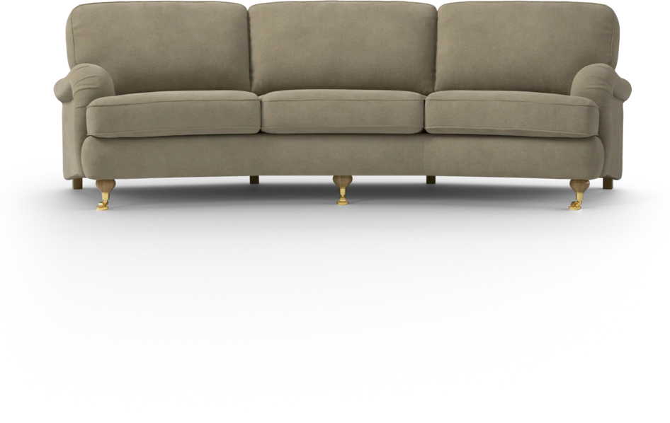 Oxford - 3-sits soffa svängd - Beige