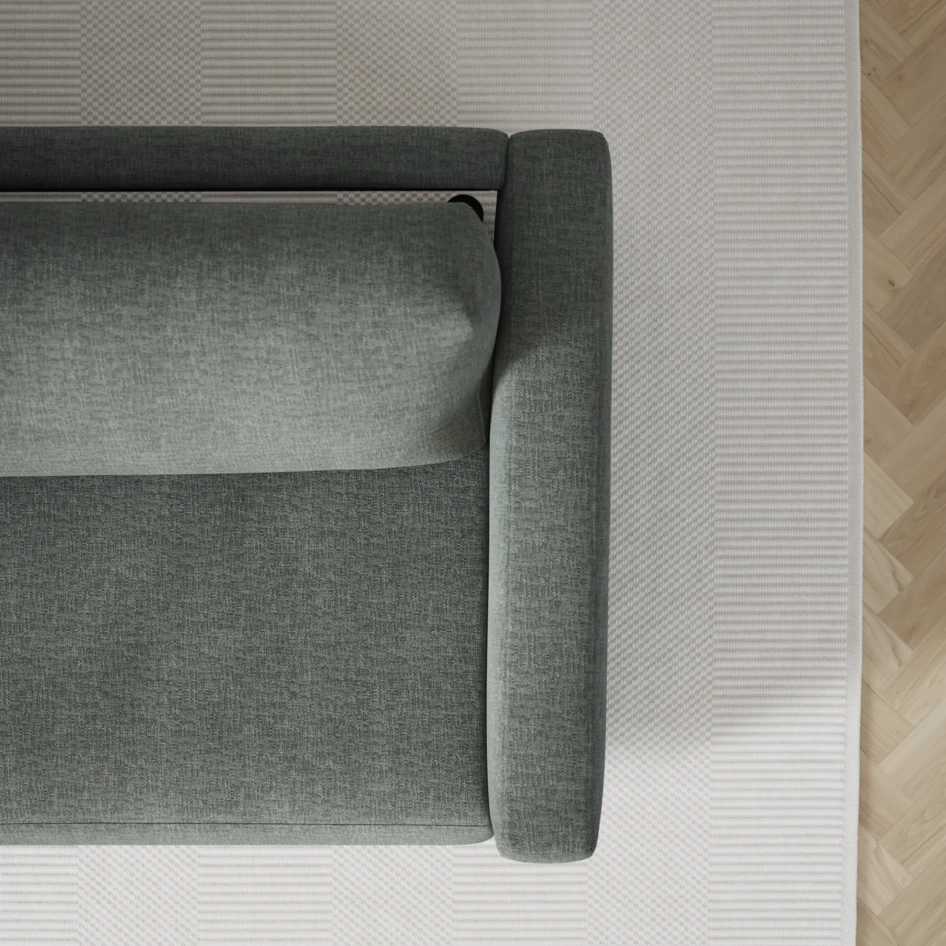 Lindö - Bäddsoffa 3-sits  - Grå