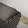 Madison Lux - 2-sits soffa med schäslong vänster - Brun