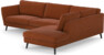 Madison Lux - 3-sits soffa med divan höger - Röd