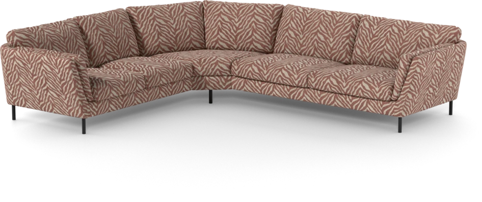 Madison Lux - Hörnsoffa 2+3-sits, hörn 2 - Orange