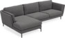 Madison - 3-sits soffa med schäslong vänster - Grå