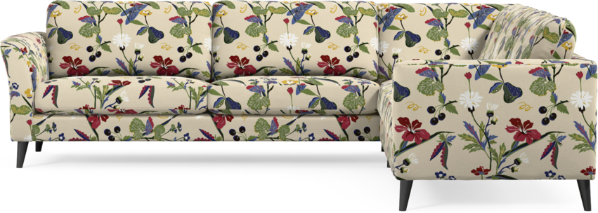 Bridge - Hörnsoffa, 3+2-sits - Flerfärgad