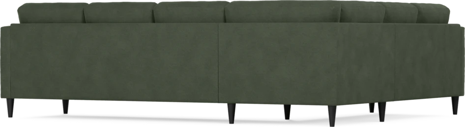 Eden - Hörnsoffa, 2+3-sits - Grön