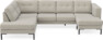 Rio - 3-sits soffa med divan vänster och schäslong höger - Beige