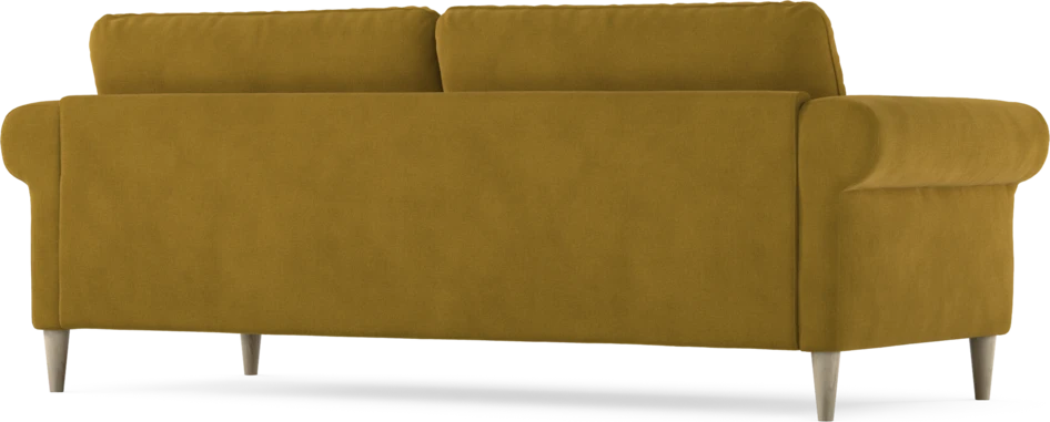 Bridge - 3-sits soffa - Gul