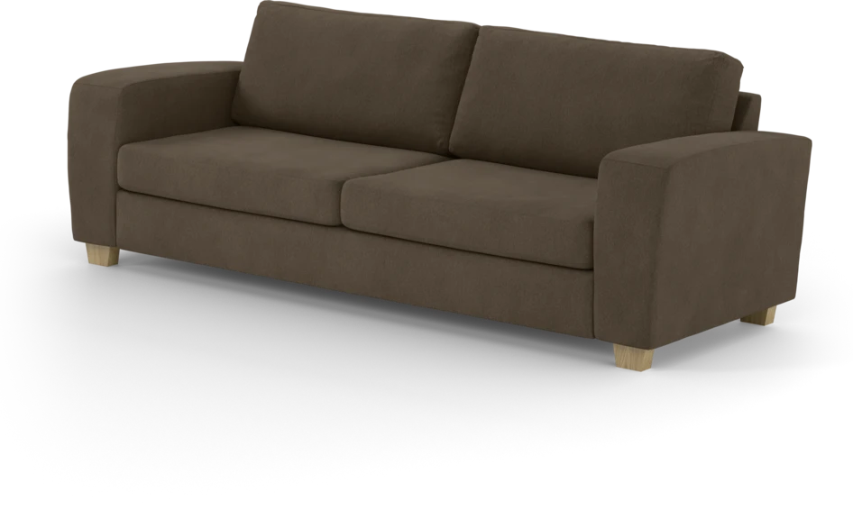 Friday - 3-sits soffa - Brun