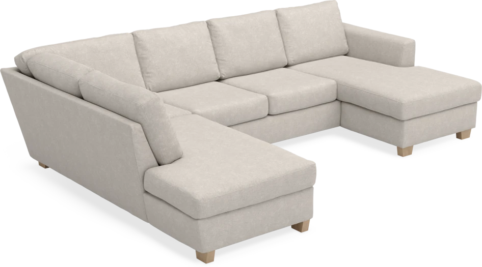 Friday - 3-sits soffa med divan vänster och schäslong höger - Grå