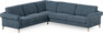 Bridge - Hörnsoffa, 2+3-sits - Blå