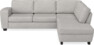 Friday - 2,5-sits soffa med divan höger - Vit