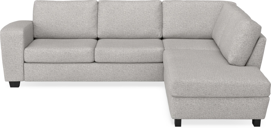 Friday - 2,5-sits soffa med divan höger - Vit