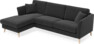 Eden - 2,5-sits soffa med schäslong - Grå