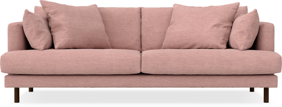 Harper - 3-sits soffa - Rosa