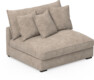 Rossi - 2-sits utan armstöd - Beige