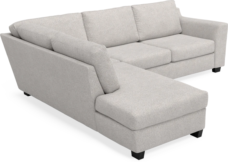 Friday - 2,5-sits soffa med divan vänster - Grå