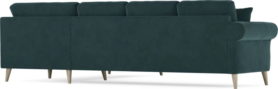 Eden - Hörnsoffa, 3+2-sits - Blå