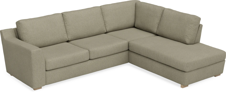 Friday - 2,5-sits soffa med divan höger - Beige