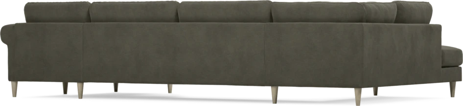 Bridge - 3-sits soffa med divan vänster och schäslong höger - Grå
