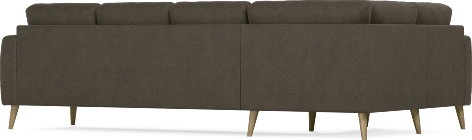 Eden - Hörnsoffa, 1+3-sits - Brun