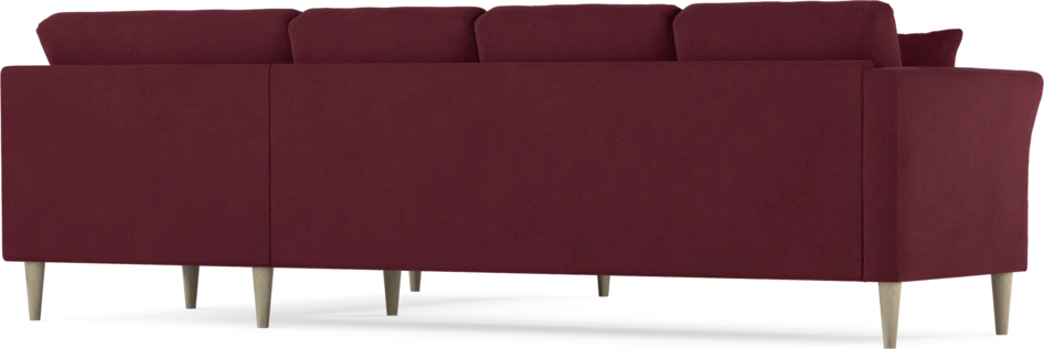 Eden - Hörnsoffa, 3+2-sits - Röd