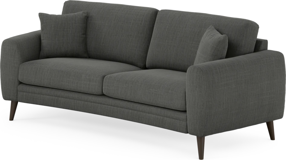 Eden - 2,5-sits soffa svängd - Grå