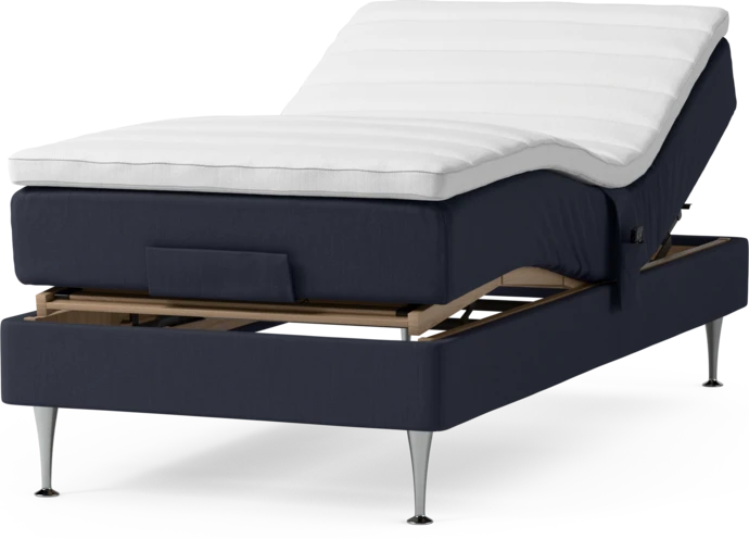 Roma Family, Ställbar säng, enkelsäng med bäddmadrass, B 80-120