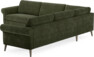 Bridge - Hörnsoffa, 3+3-sits - Grön