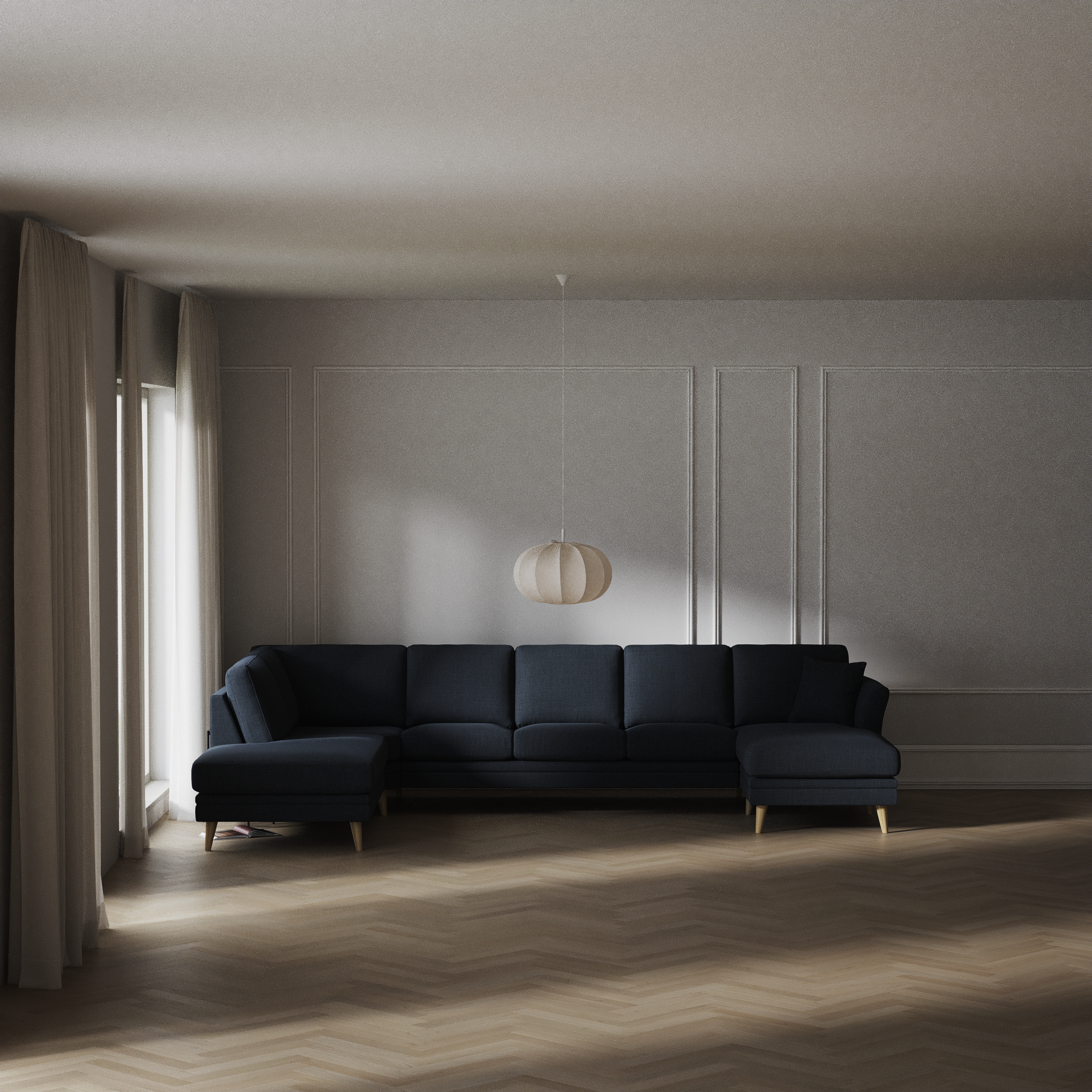 Eden - 3-sits soffa med divan vänster och schäslong höger - inspiration