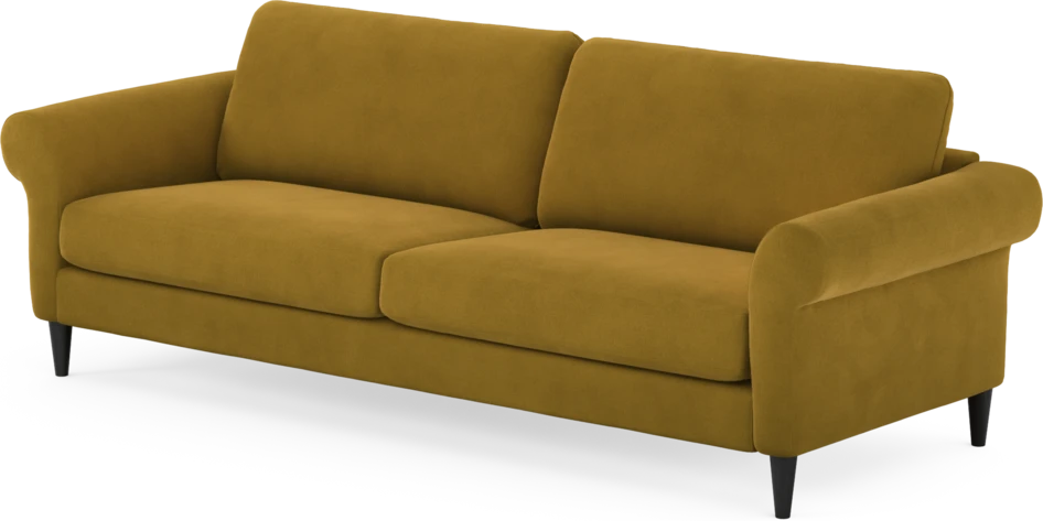 Bridge - 4-sits soffa - Gul