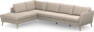 County - 3-sits soffa med divan vänster - Beige