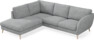 Madison - 2-sits soffa med divan vänster - Vit