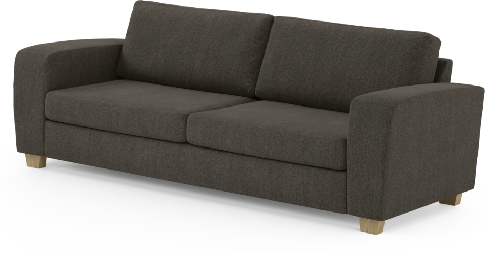 Friday - 3-sits soffa - Brun