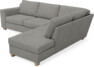 Friday - 2,5-sits soffa med divan höger - Grå