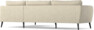 County - 2,5-sits soffa med divan höger - Beige