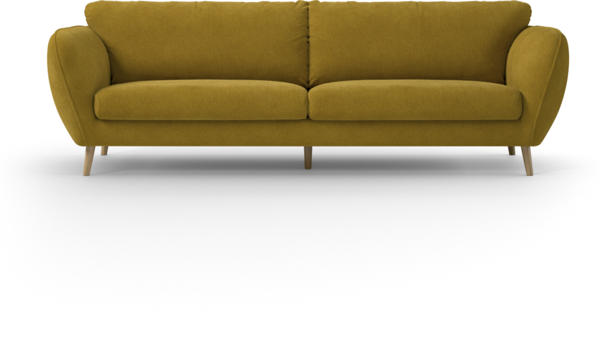 Madison Lux - 4-sits soffa - Gul