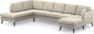 Eden - 3-sits soffa med divan vänster och schäslong höger - Beige