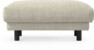 Cherrie - Fotpall 100, fast klädsel - Beige