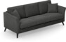 Eden - 3-sits soffa - Svart
