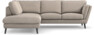 Madison Lux - 2-sits soffa med divan vänster - Beige