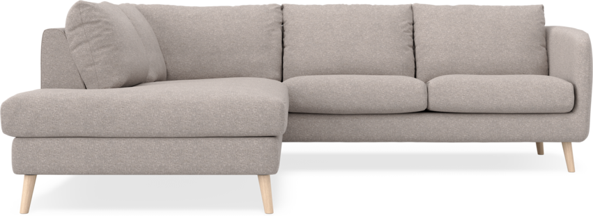 Madison - 2-sits soffa med divan vänster - Beige