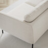 Madison Lux - 2-sits soffa med schäslong vänster och divan höger - Vit