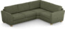 Friday - Hörnsoffa, 2,5+1,5-sits - Grön